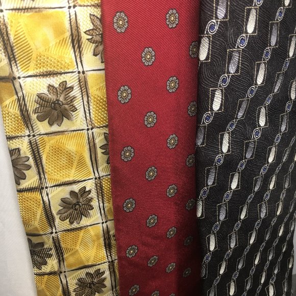 Bundle set lot of 6 Neck ties: Givenchy Monsieur - Picture 2 of 7